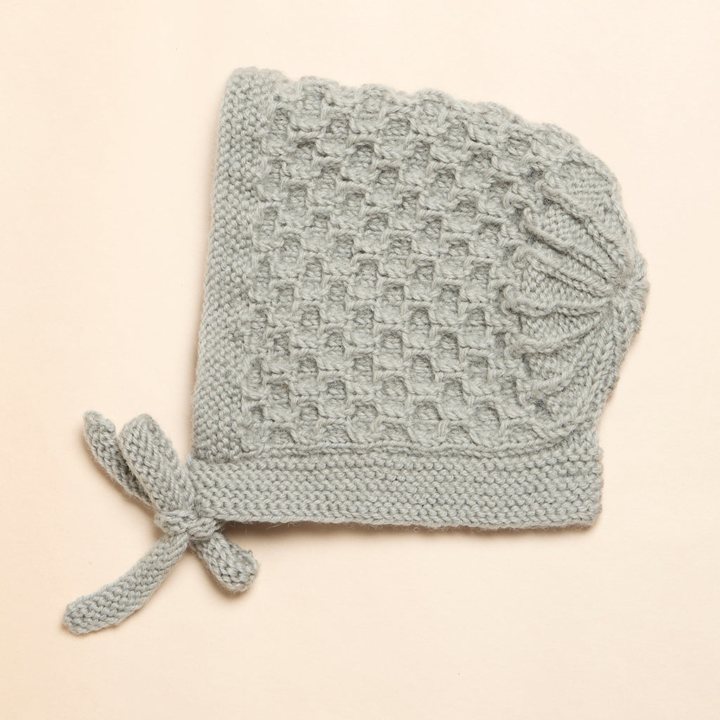 Granny Merino Wool Bonnet