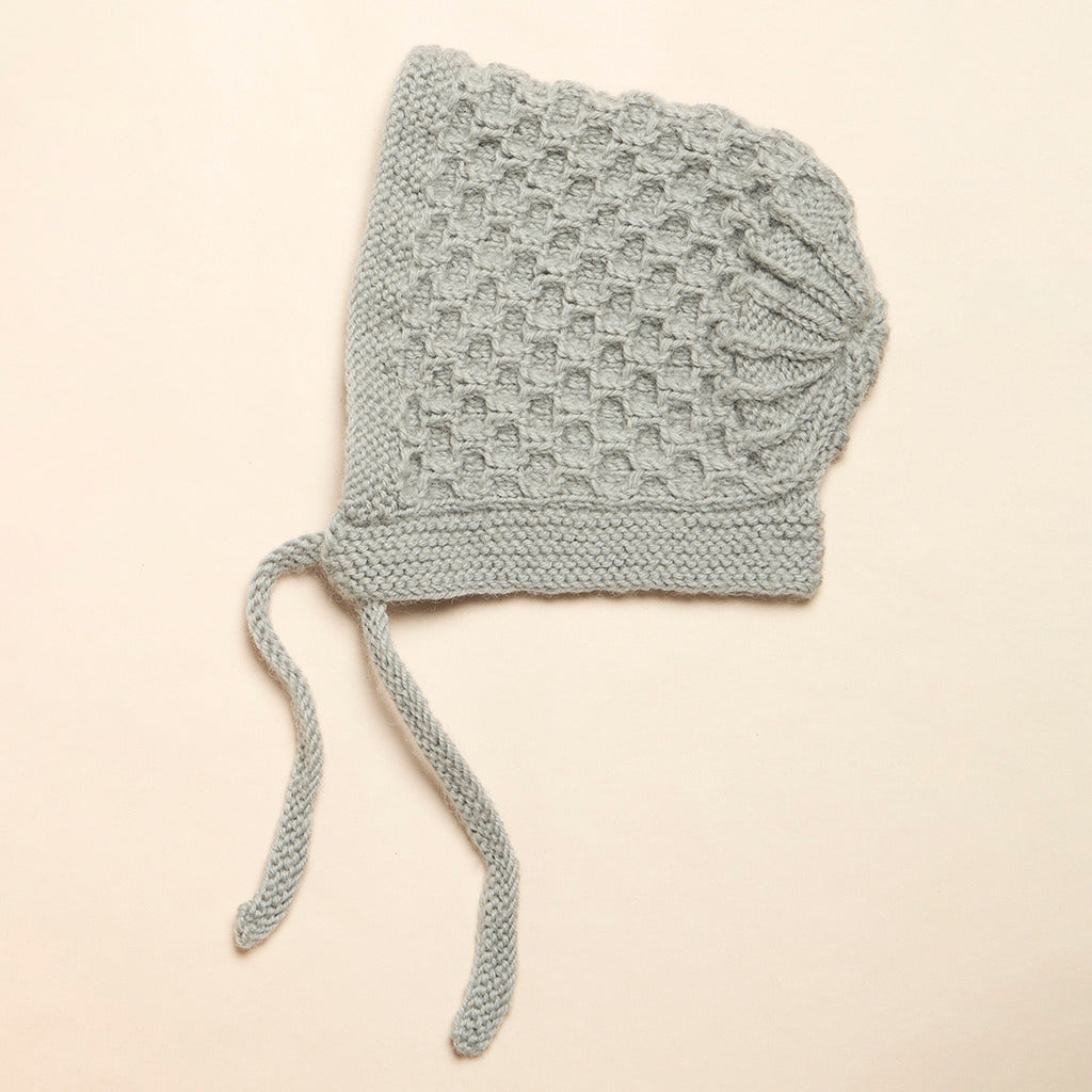 Granny Merino Wool Bonnet