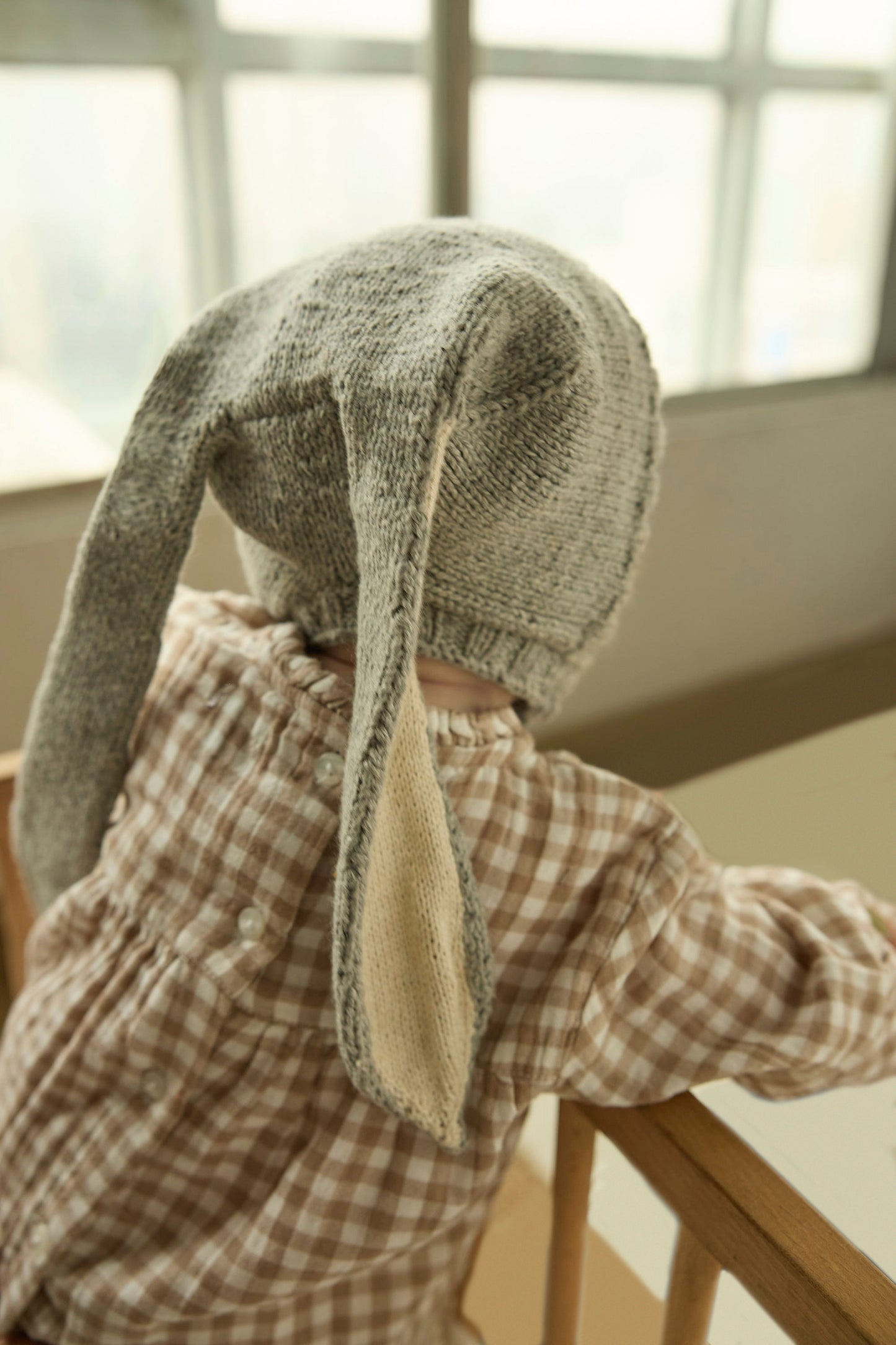 Snug Bunny Wool Bonnet