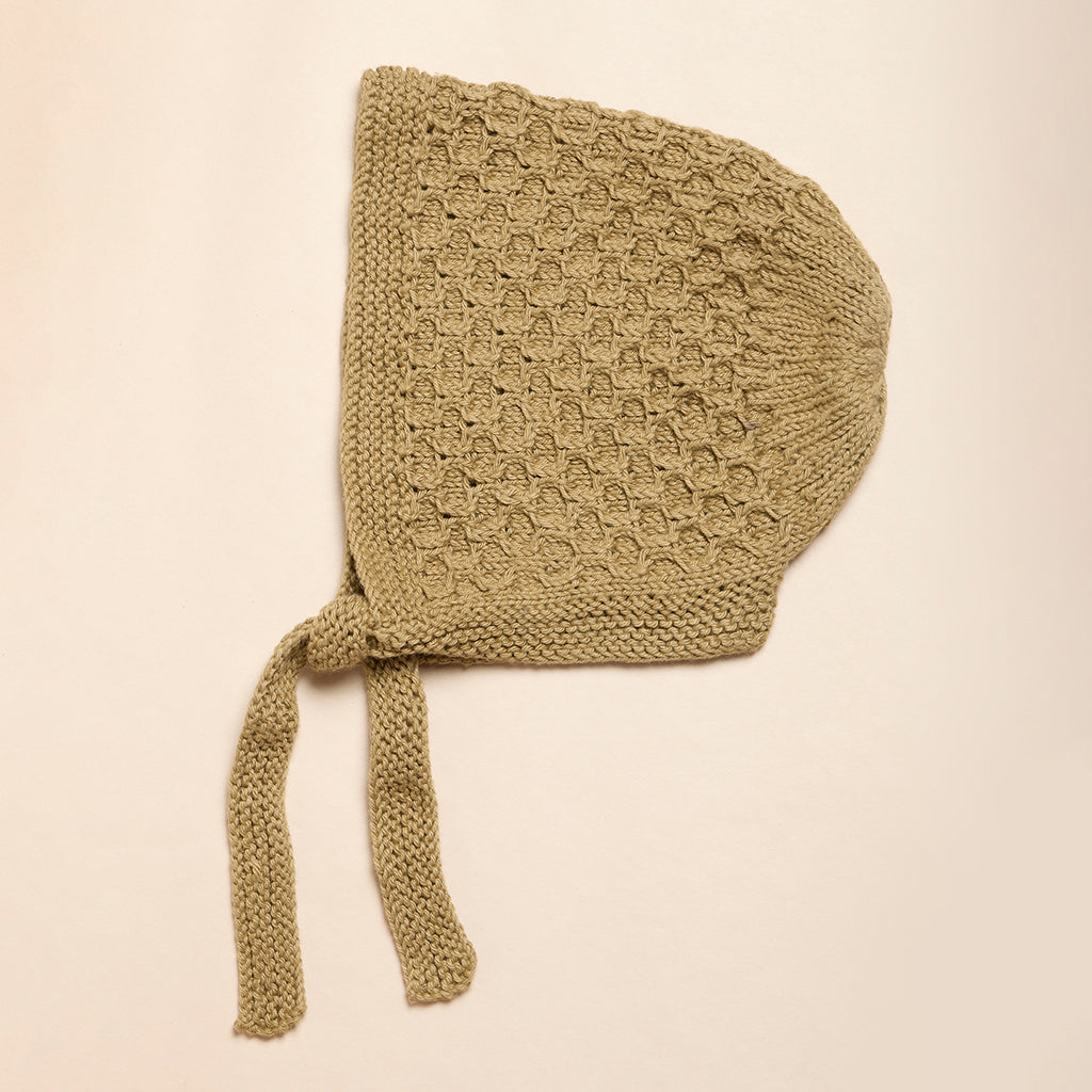 Leaf Organic Cotton Bonnet