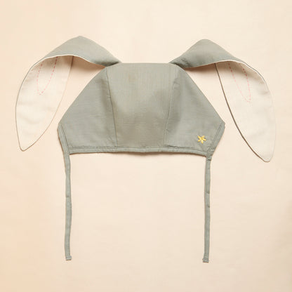 Springtime Bunny Organic Cotton Bonnet