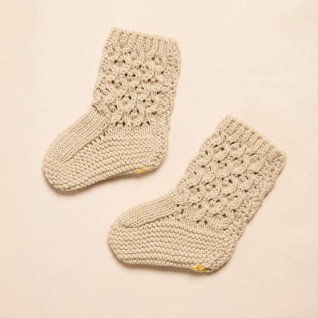 Crossroads Organic Cotton Booties