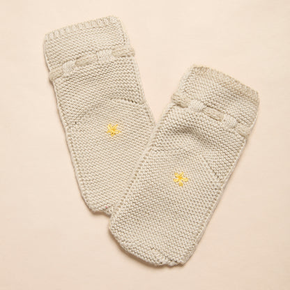 Dandelion Pouch Booties in Merino Wool or Organic Cotton