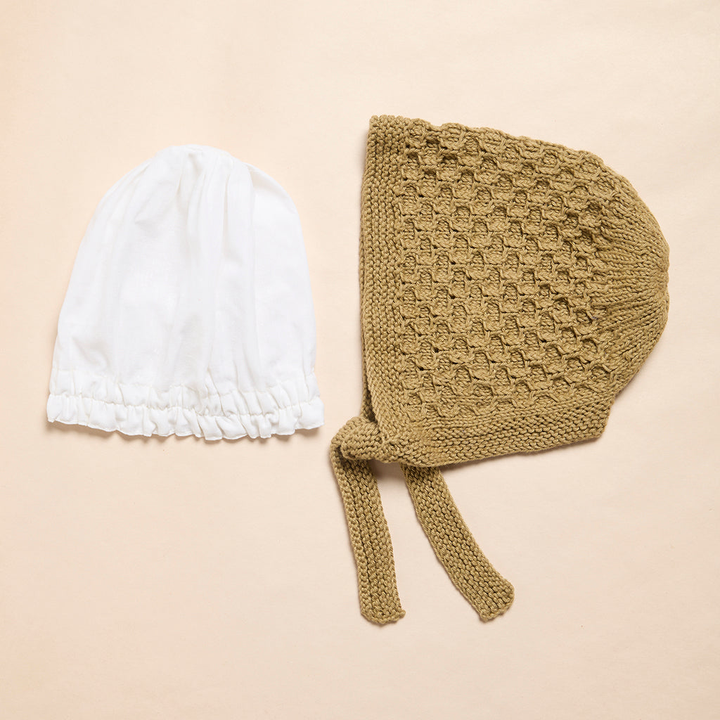 Leaf Organic Cotton Bonnet