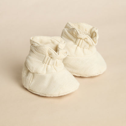 Undyed Angel Organic Cotton Booties