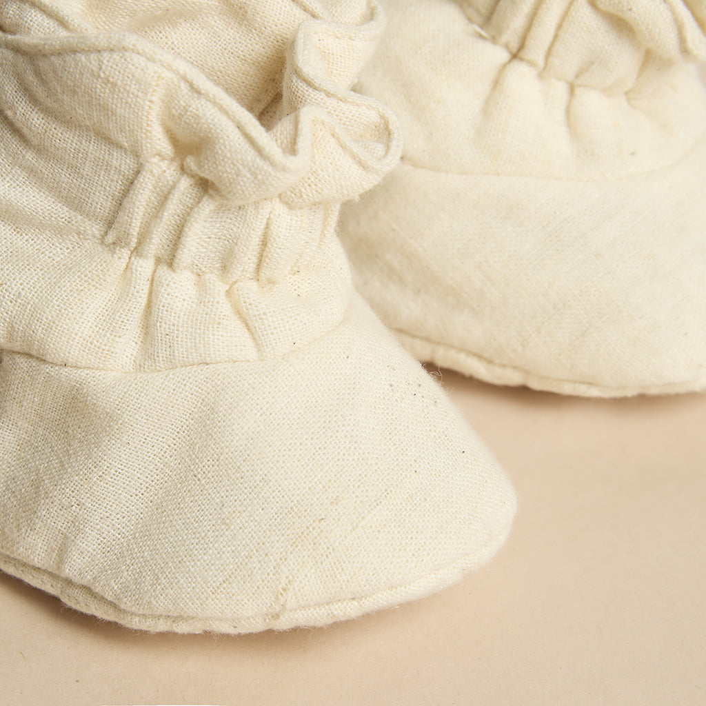 Undyed Angel Organic Cotton Booties